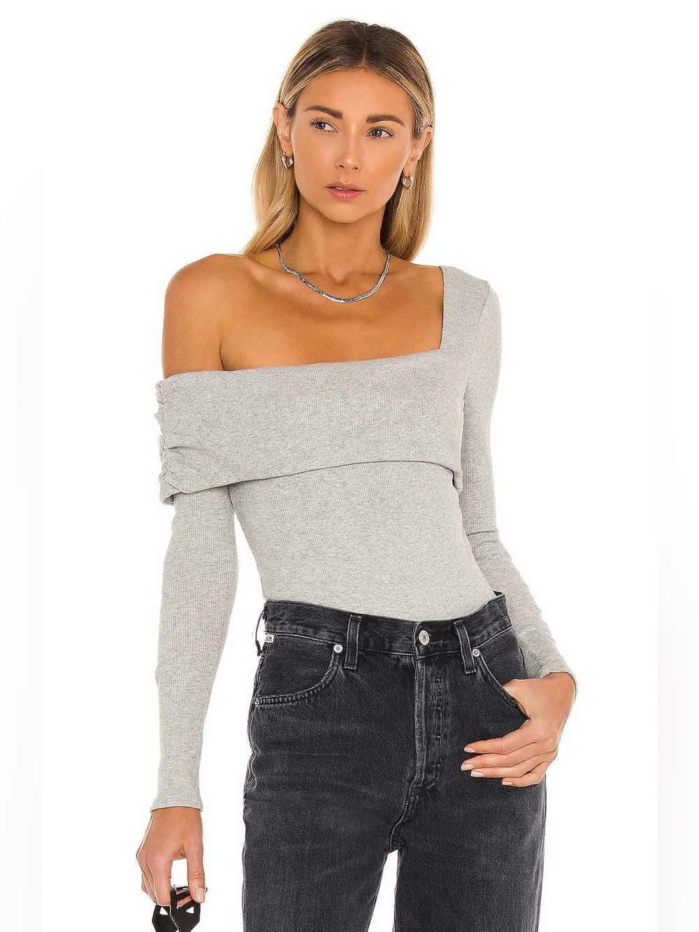 Lovers & Friends Heather Grey Florence Bodysuit